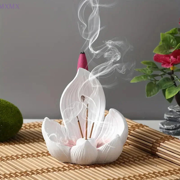 Elegant Lotus Incense Holder