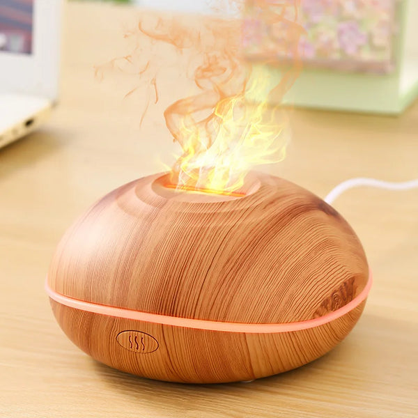 Relaxing Aroma Flame Humidifier