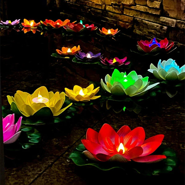 Glow Lotus Night Lights meditation and relaxation light
