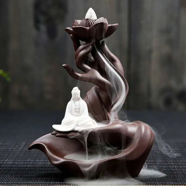 Zen Buddha Incense Holder