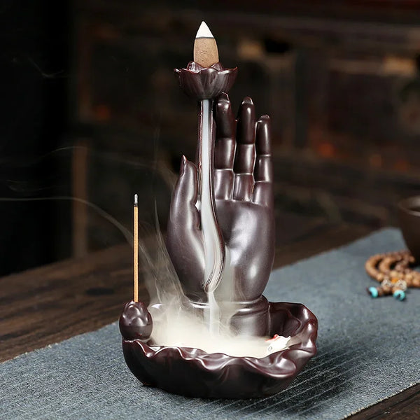 Buddha Hand Incense Waterfall