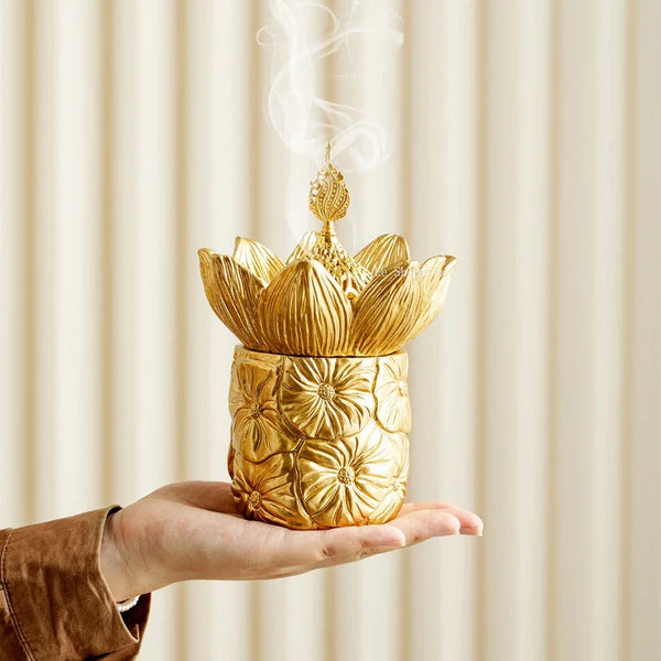 Elegant Flower Incense Holder